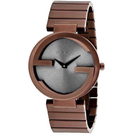 gucci interlocking g watch rose gold|gucci color changing watch.